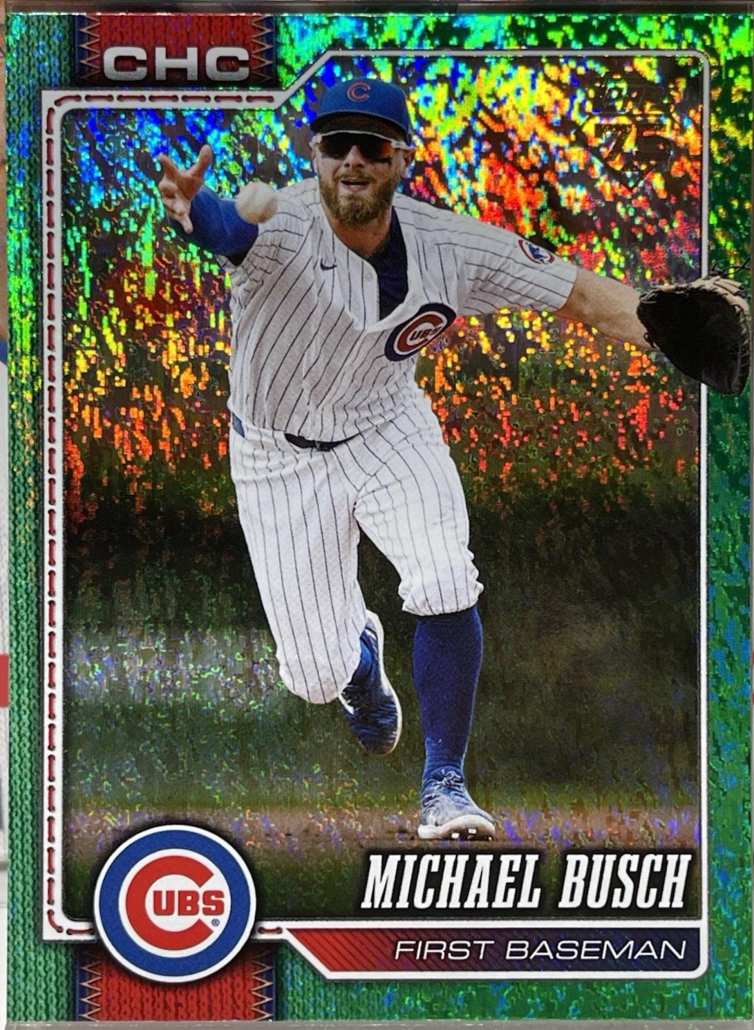 Michael Busch [Green Holo] #348