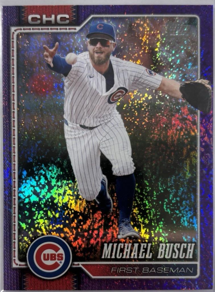 Michael Busch [Purple Holo] #348