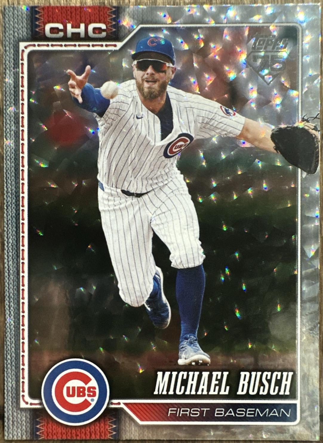 Michael Busch [Silver Crackleboard] #348
