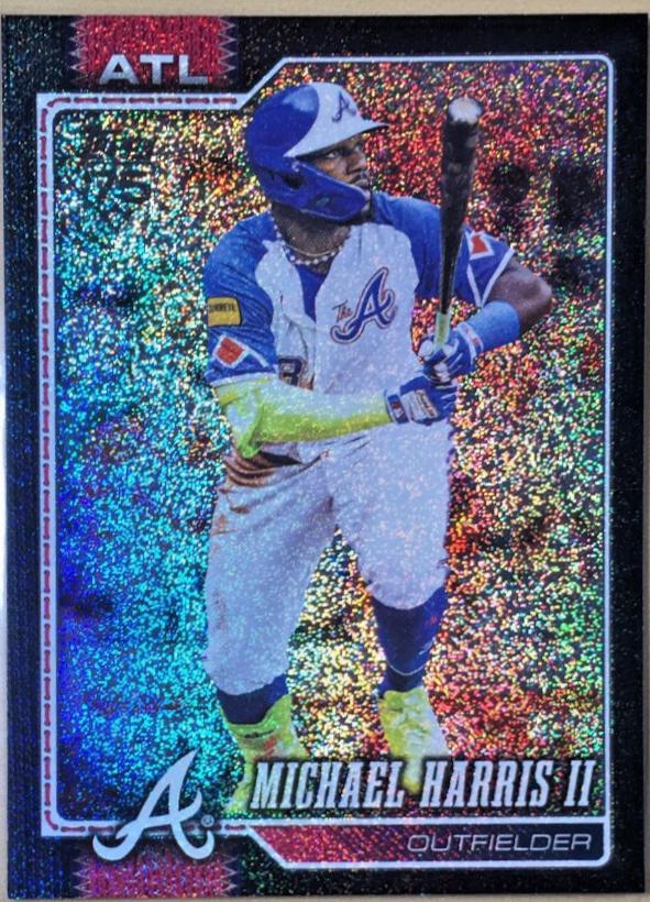 Michael Harris II [Black Sandglitter] #310