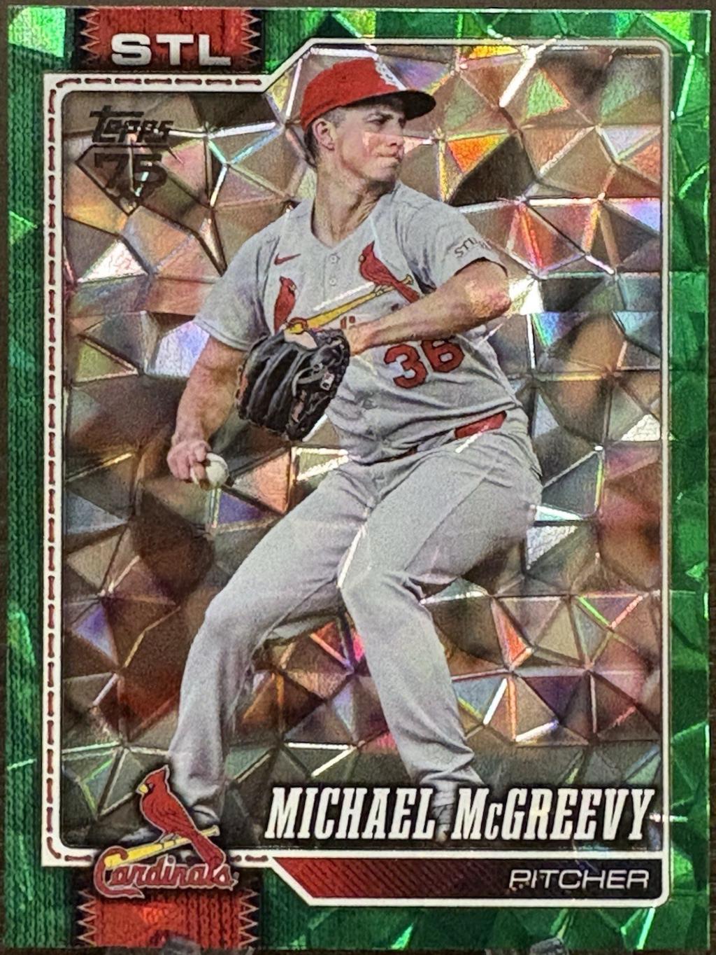 Michael McGreevy [Green Diamante] #161