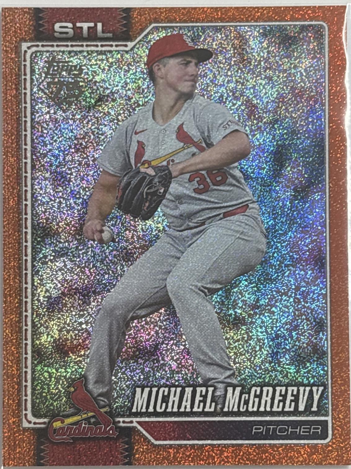 Michael McGreevy [Orange Sandglitter] #161