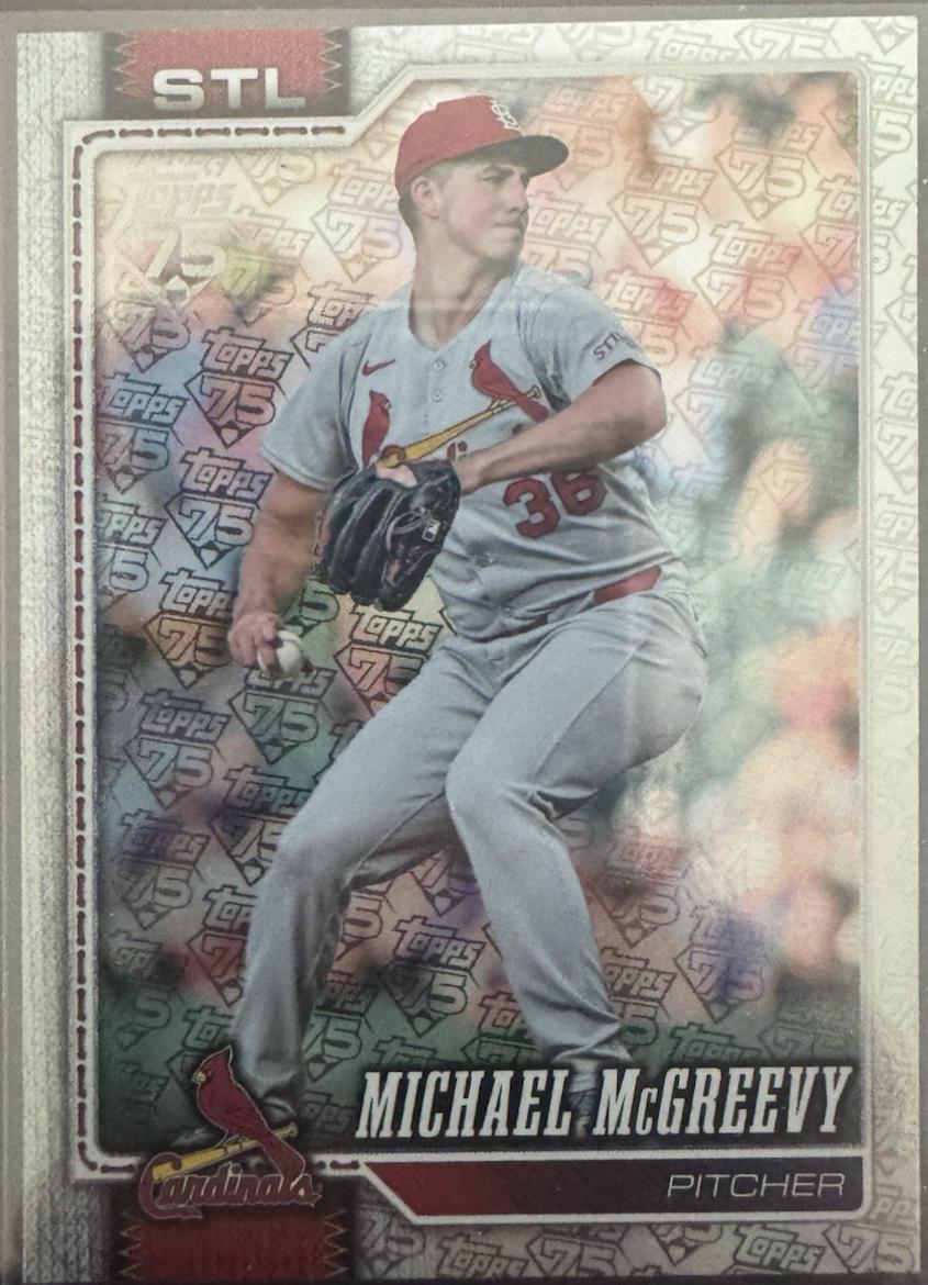 Michael McGreevy [Topps Foil Pattern] #161