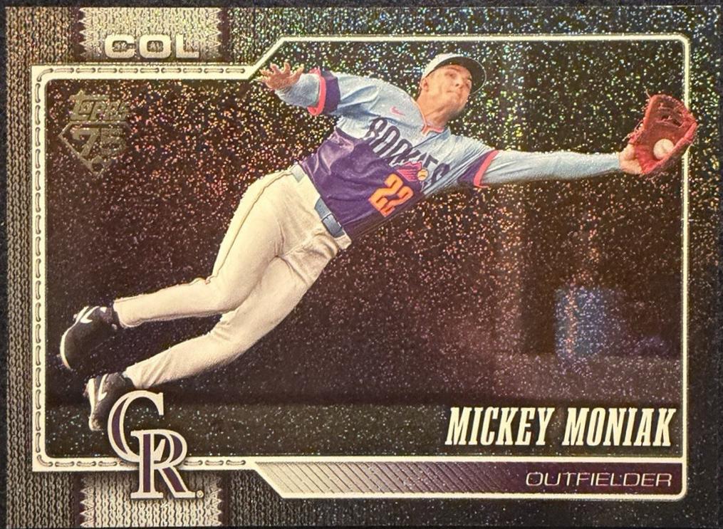 Mickey Moniak [Black Sandglitter] #195