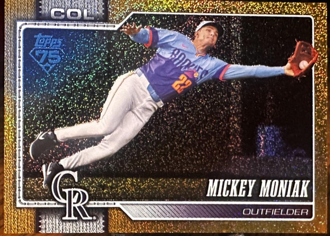 Mickey Moniak [Gold Sandglitter] #195