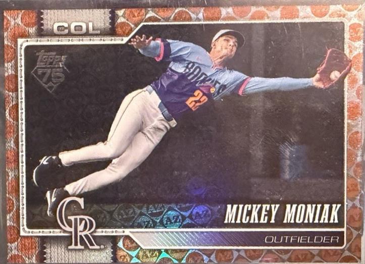Mickey Moniak [Orange Sandglitter] #195