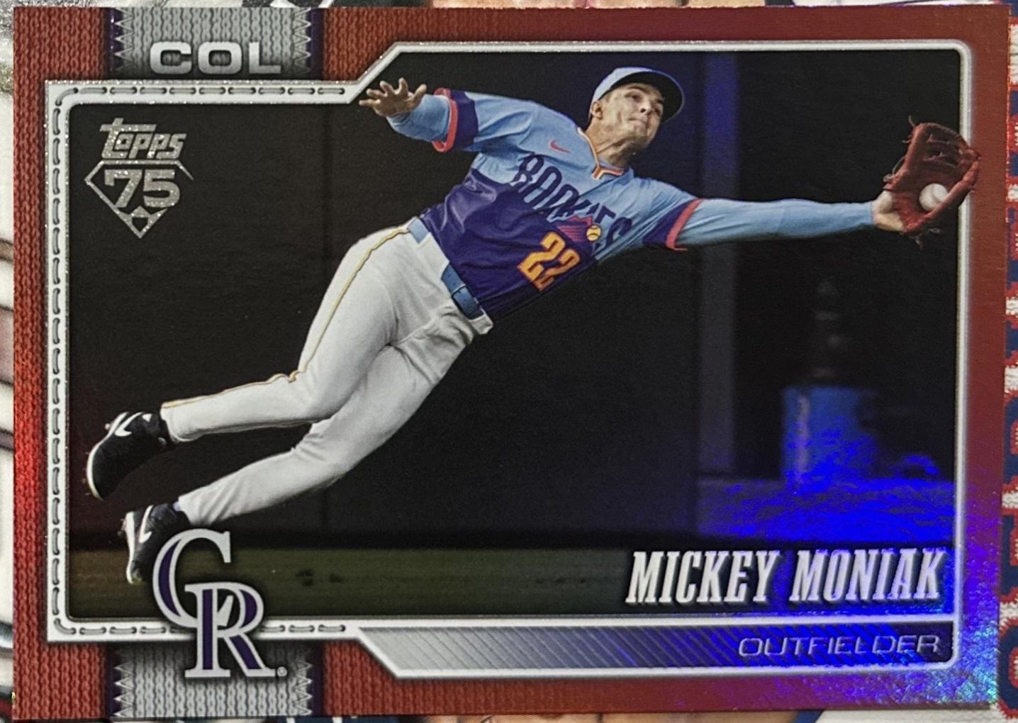 Mickey Moniak [Red Sandglitter] #195