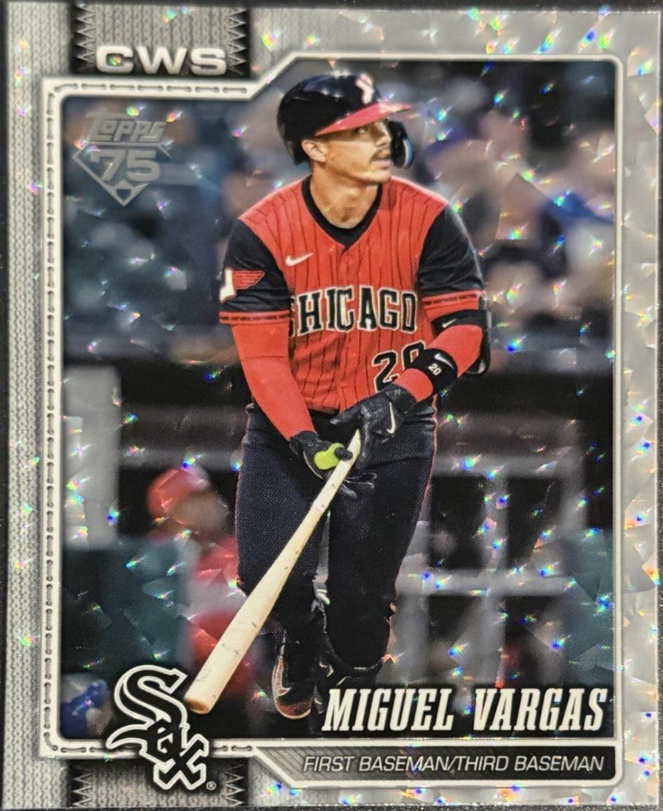 Miguel Vargas [Silver Crackleboard] #329