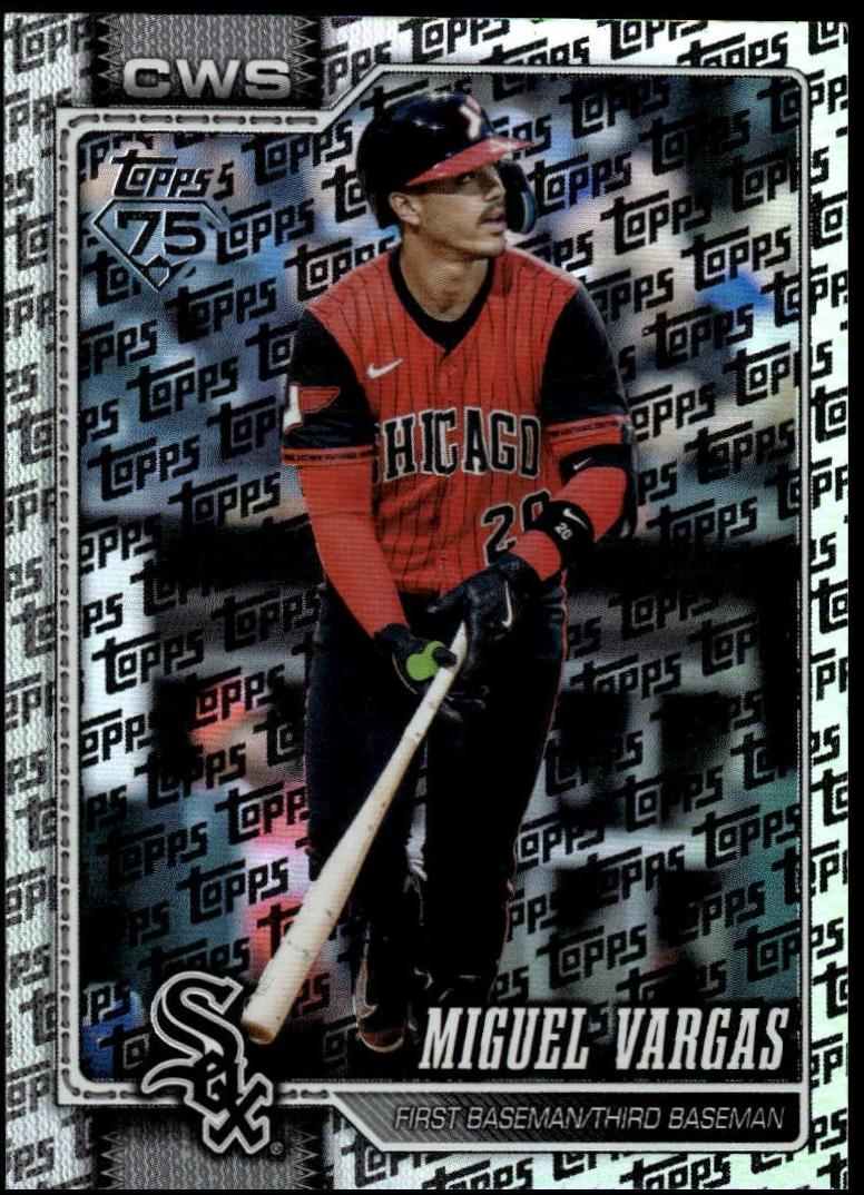 Miguel Vargas [Topps Foil Pattern] #329