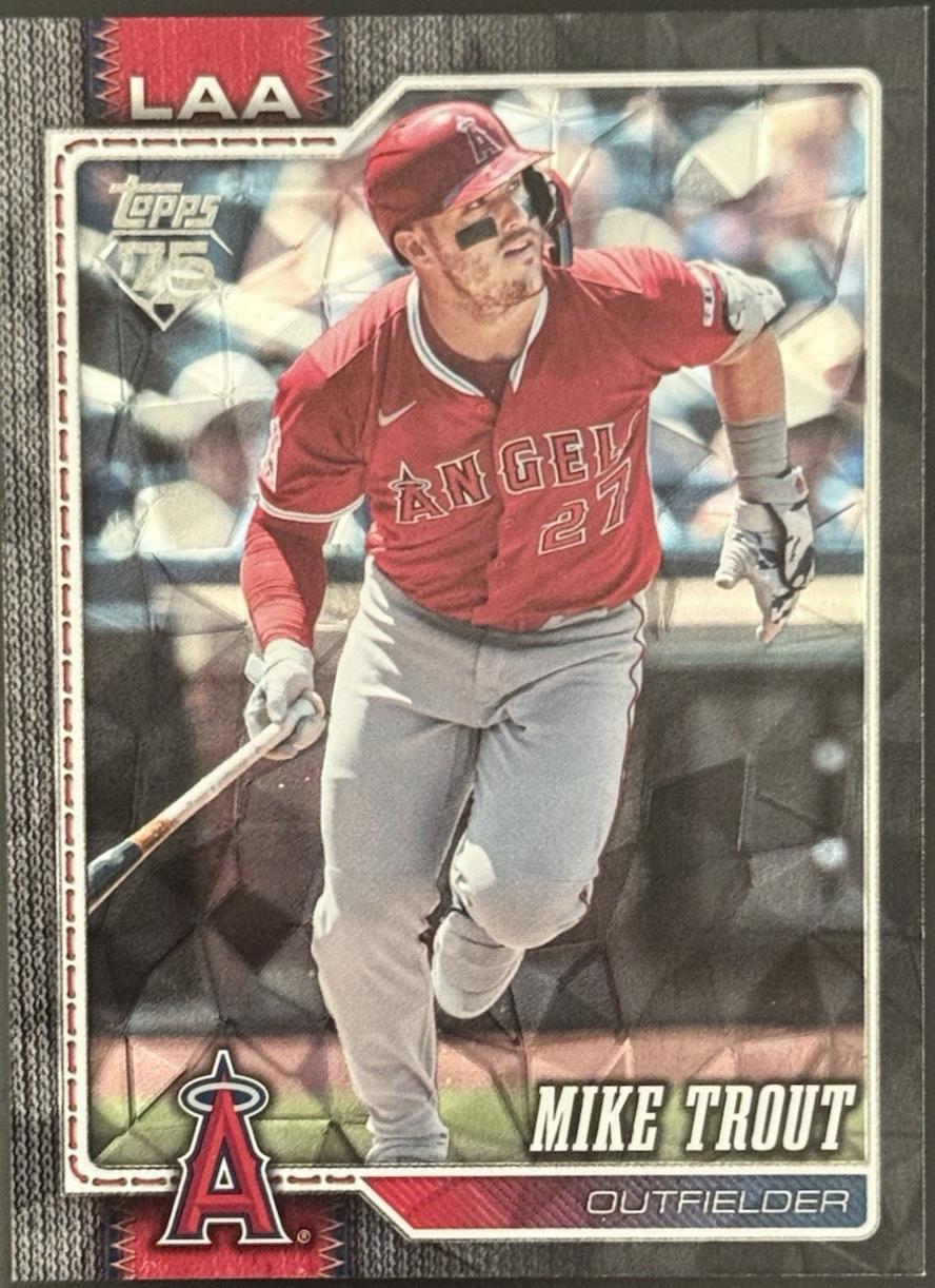 Mike Trout [Black Diamante] #350