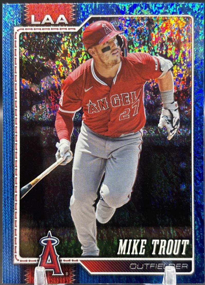 Mike Trout [Blue Holo] #350