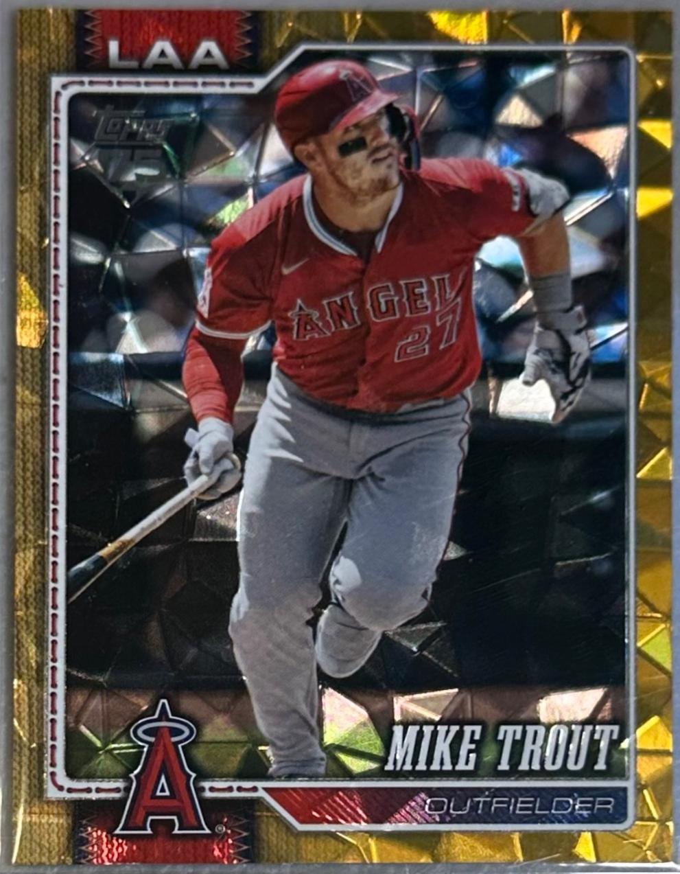 Mike Trout [Gold Diamante] #350
