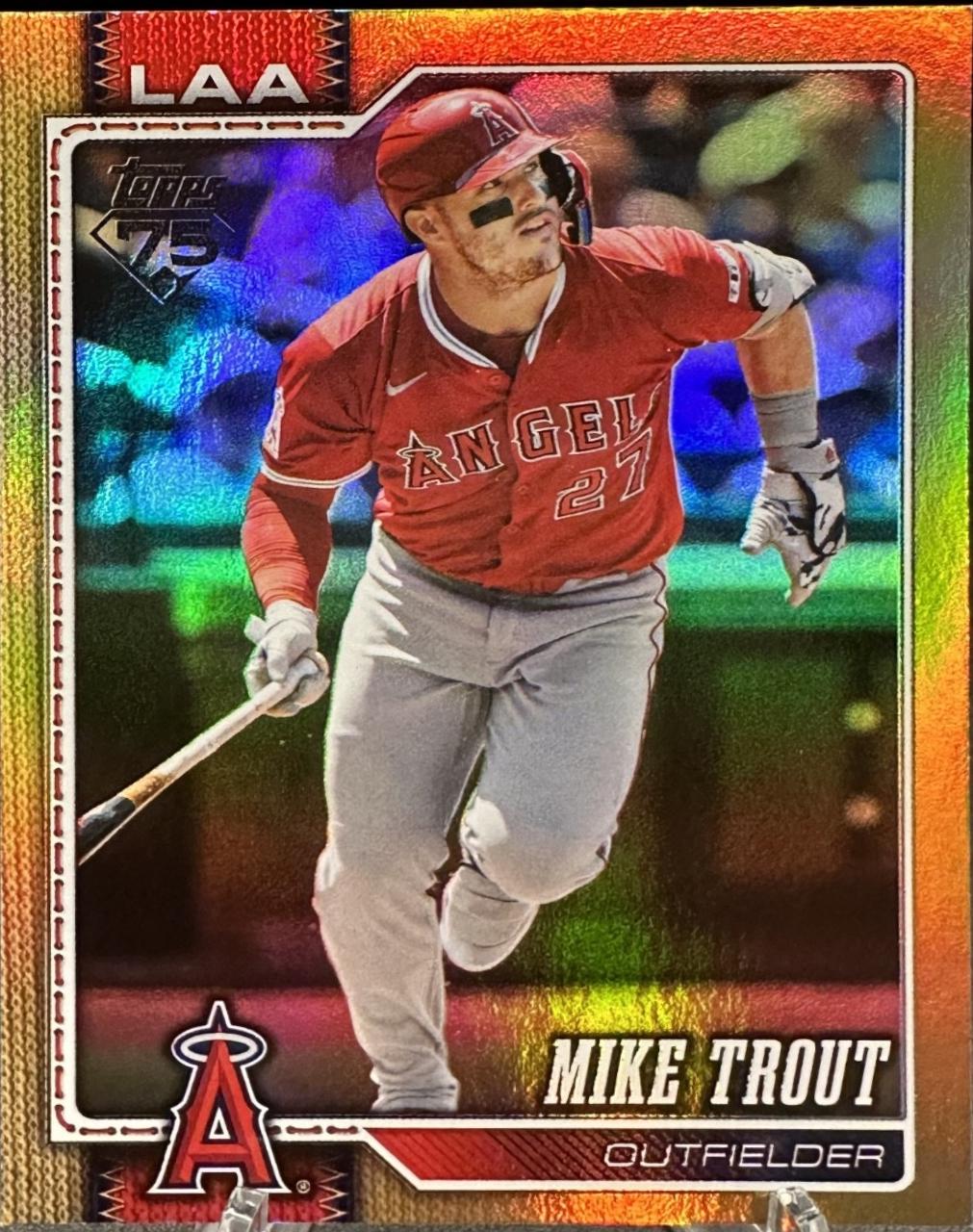 Mike Trout [Gold Rainbow] #350