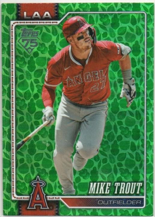 Mike Trout [Green Spring Training] #350