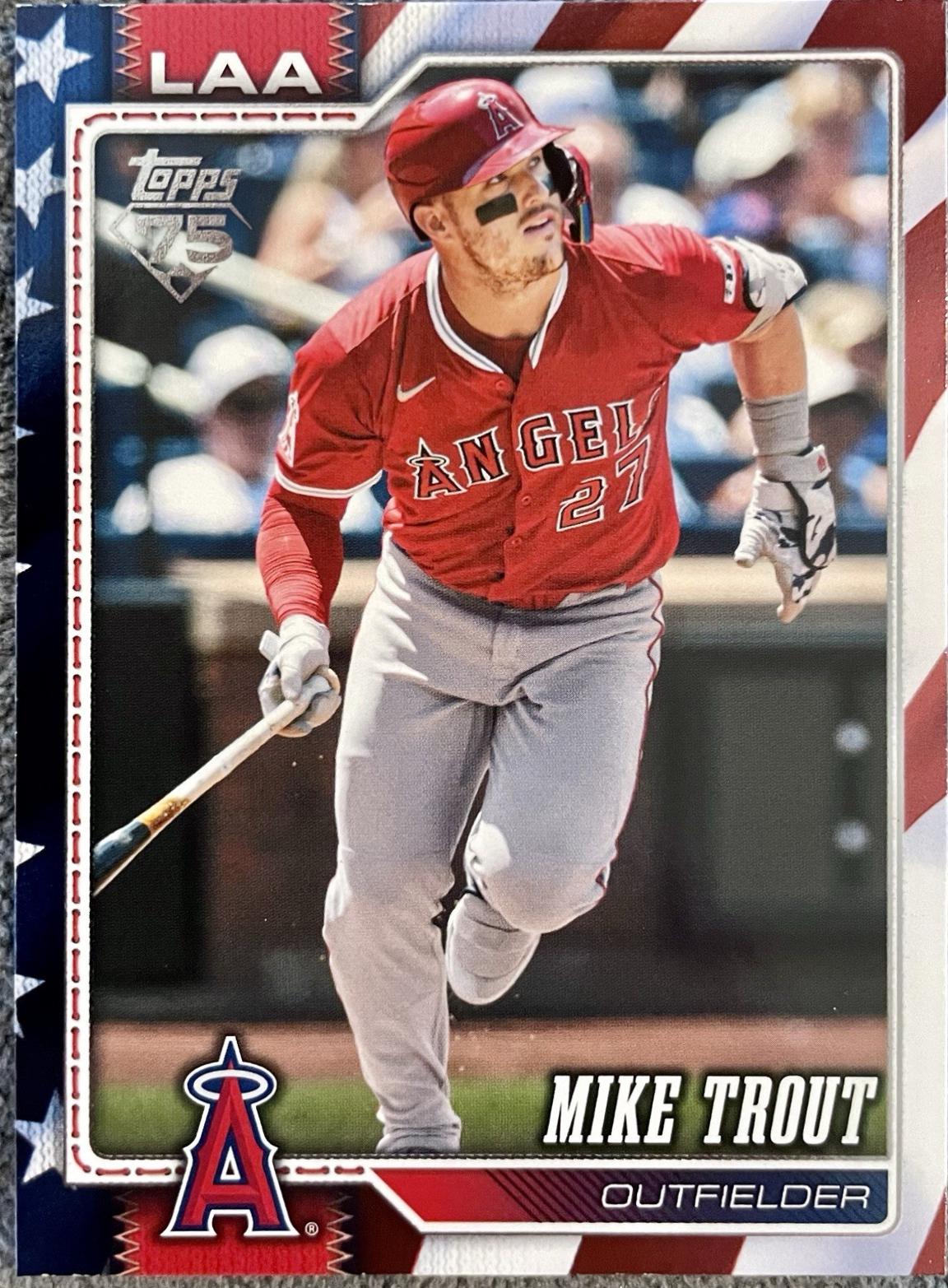 Mike Trout [Independence Day] #350