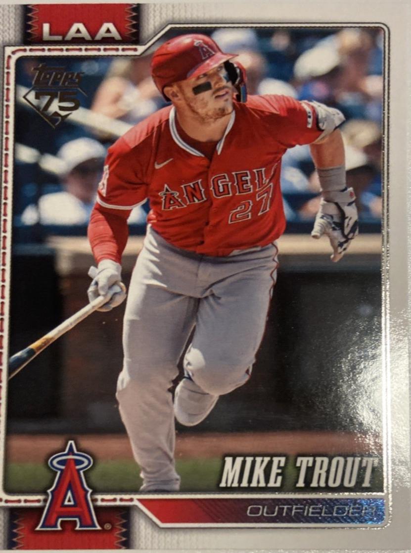 Mike Trout [Player Number Variation] #350