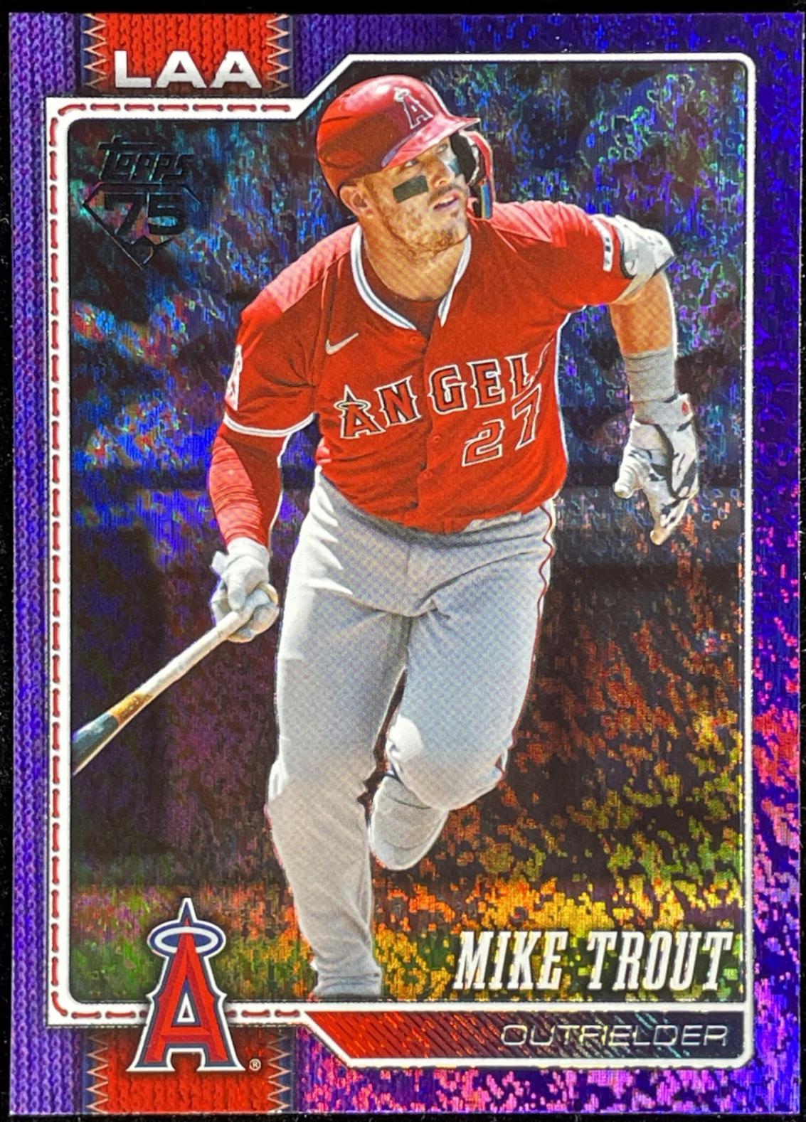 Mike Trout [Purple Holo] #350