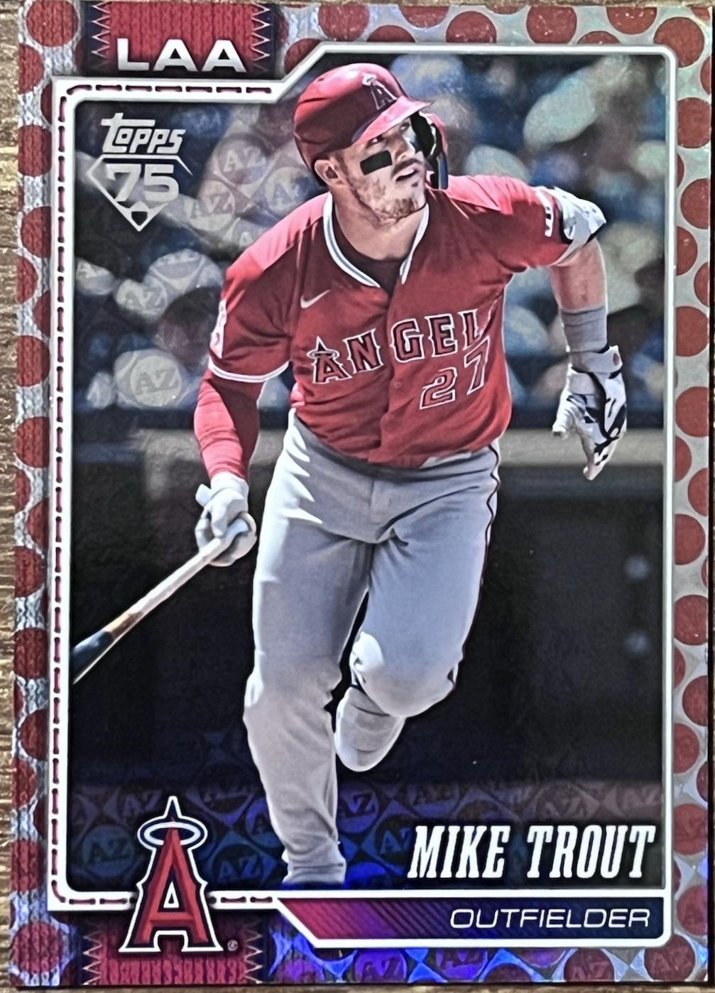 Mike Trout [Red Spring Training] #350