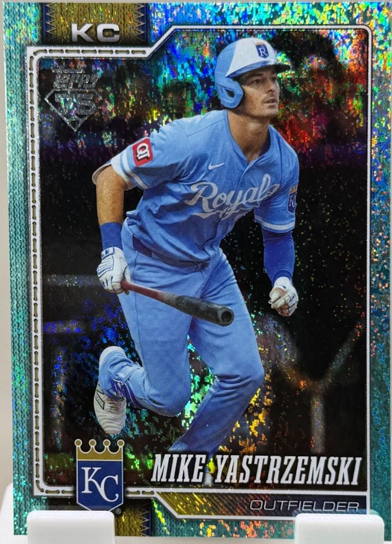 Mike Yastrzemski [Aqua Holo] #242
