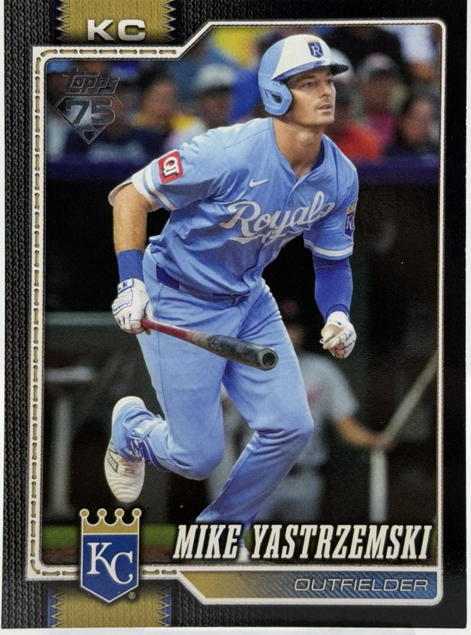 Mike Yastrzemski [Black Border] #242