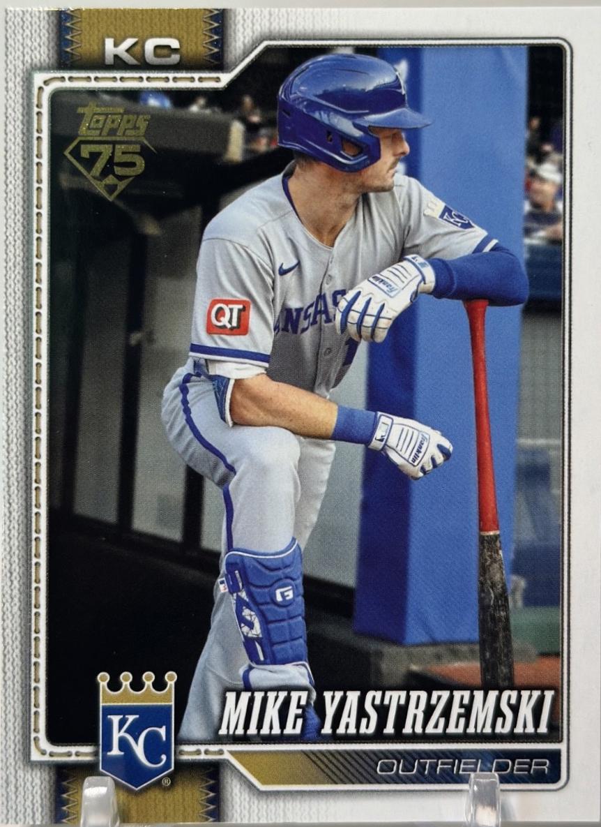 Mike Yastrzemski [Golden Mirror Variation] #242