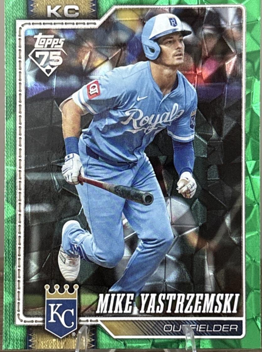 Mike Yastrzemski [Green Diamante] #242