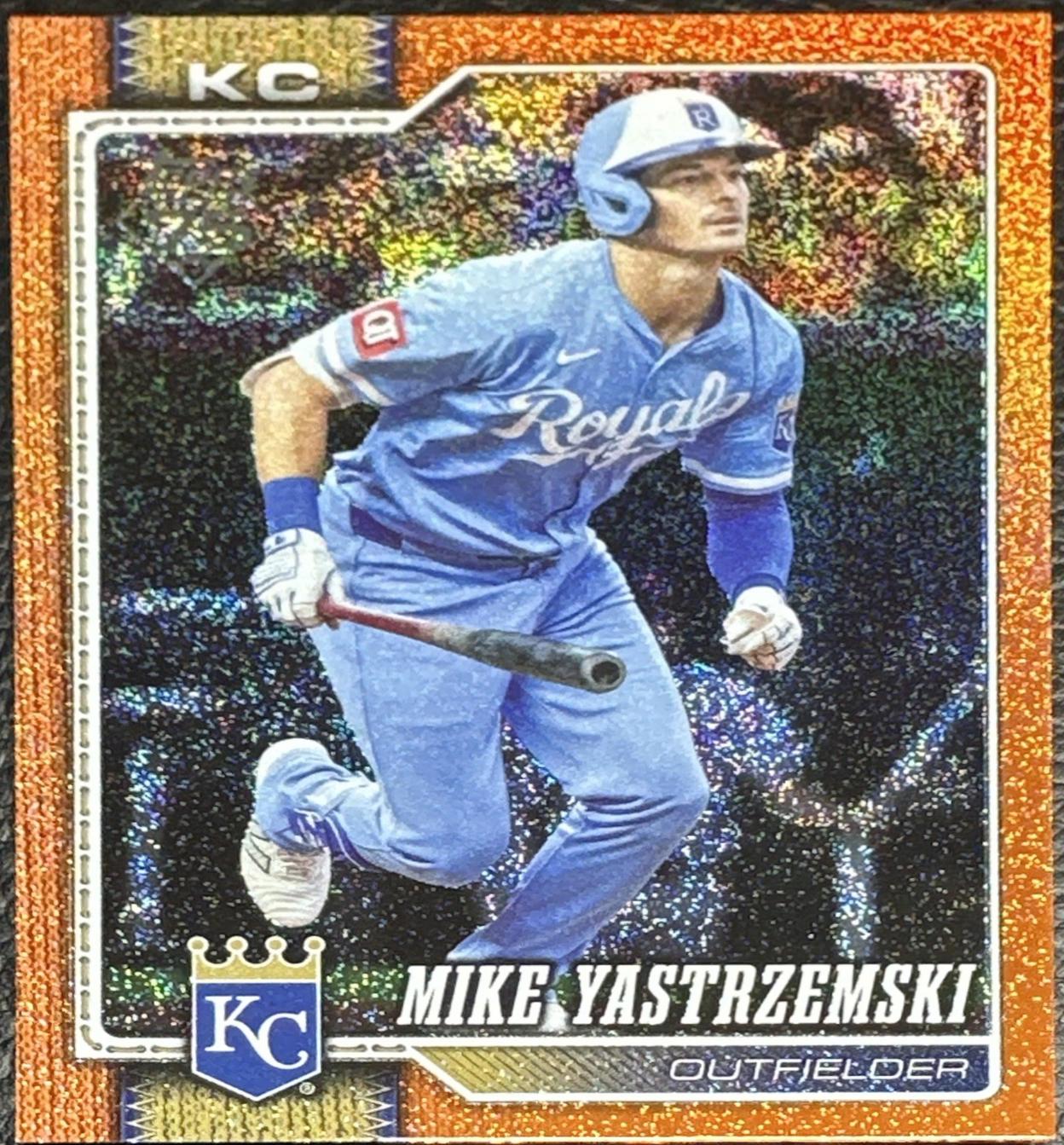 Mike Yastrzemski [Orange Sandglitter] #242