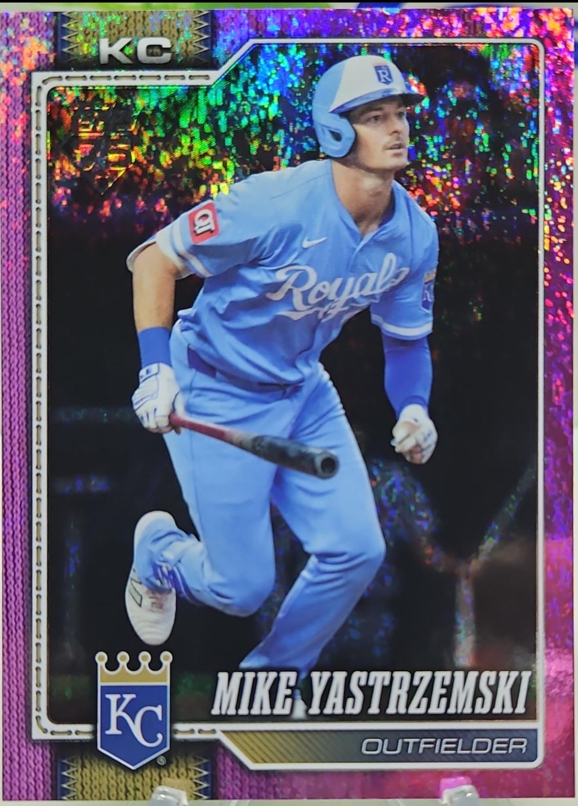 Mike Yastrzemski [Purple Holo] #242