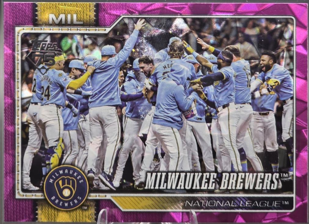 Milwaukee Brewers [Pink Diamante] #107