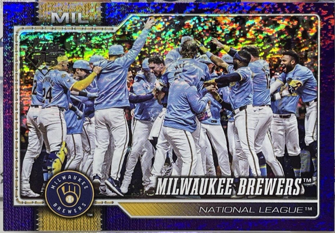 Milwaukee Brewers [Purple Holo] #107
