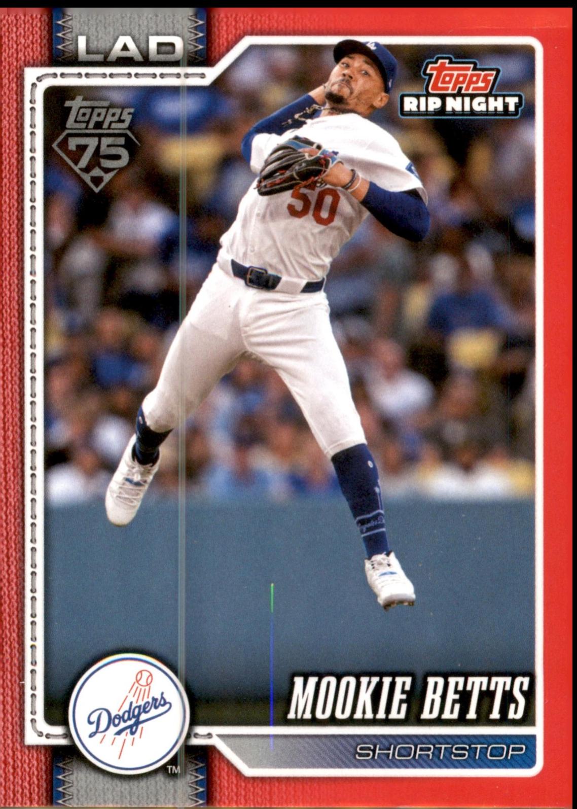 Mookie Betts [Red Sandglitter] #41