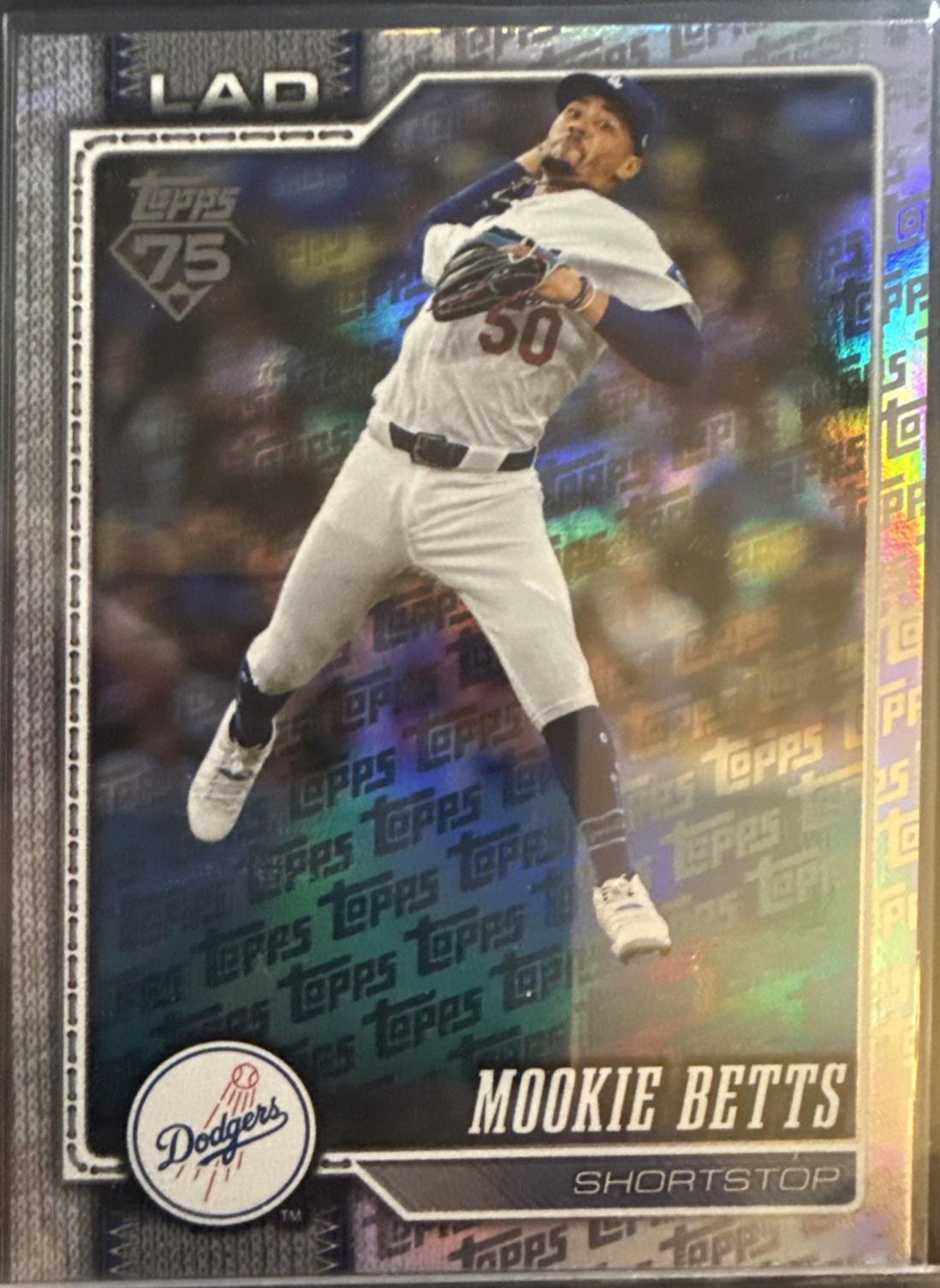Mookie Betts [Topps Foil Pattern] #41