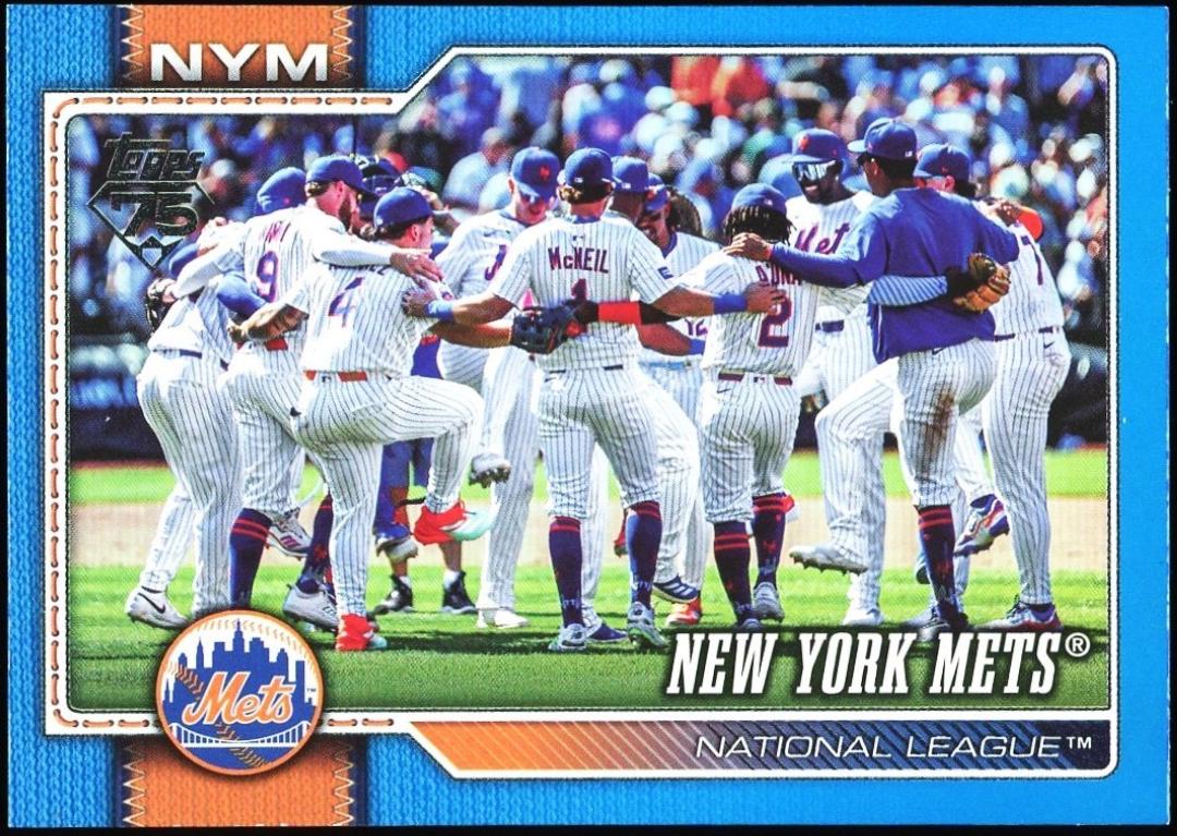 New York Mets [Blue Rainbow] #291