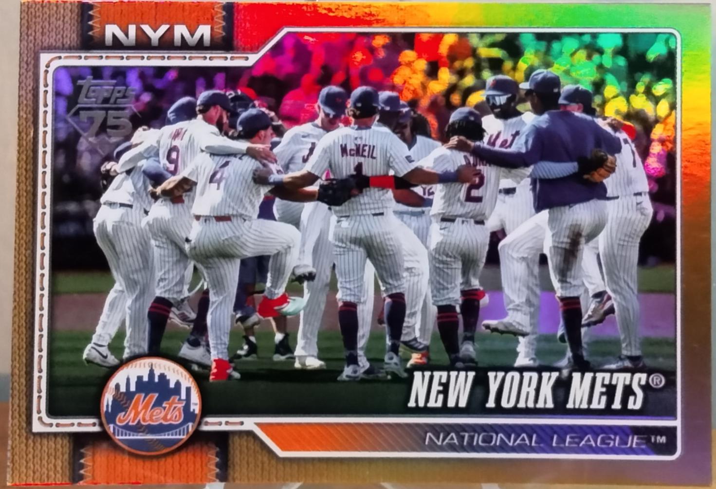 New York Mets [Gold Holo] #291