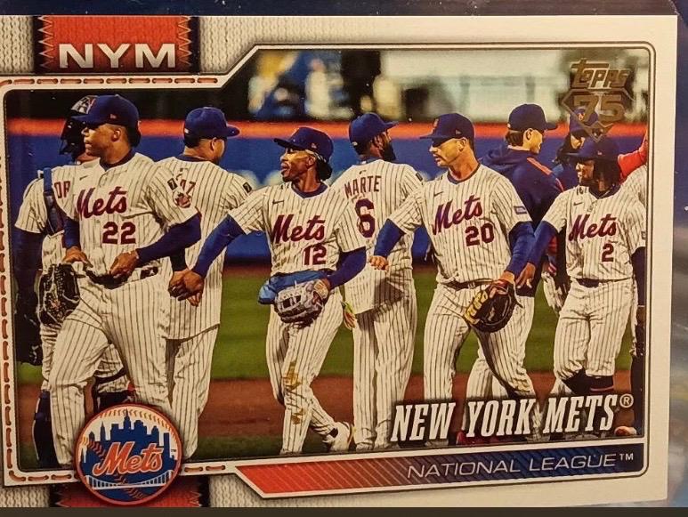 New York Mets [Golden Mirror Variation] #291
