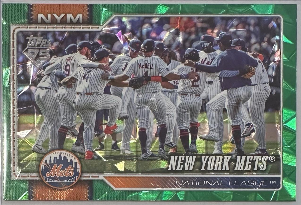 New York Mets [Green Diamante] #291