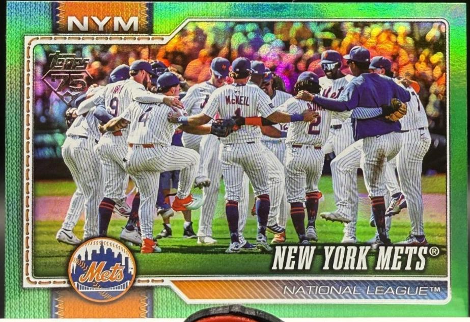 New York Mets [Green Rainbow] #291