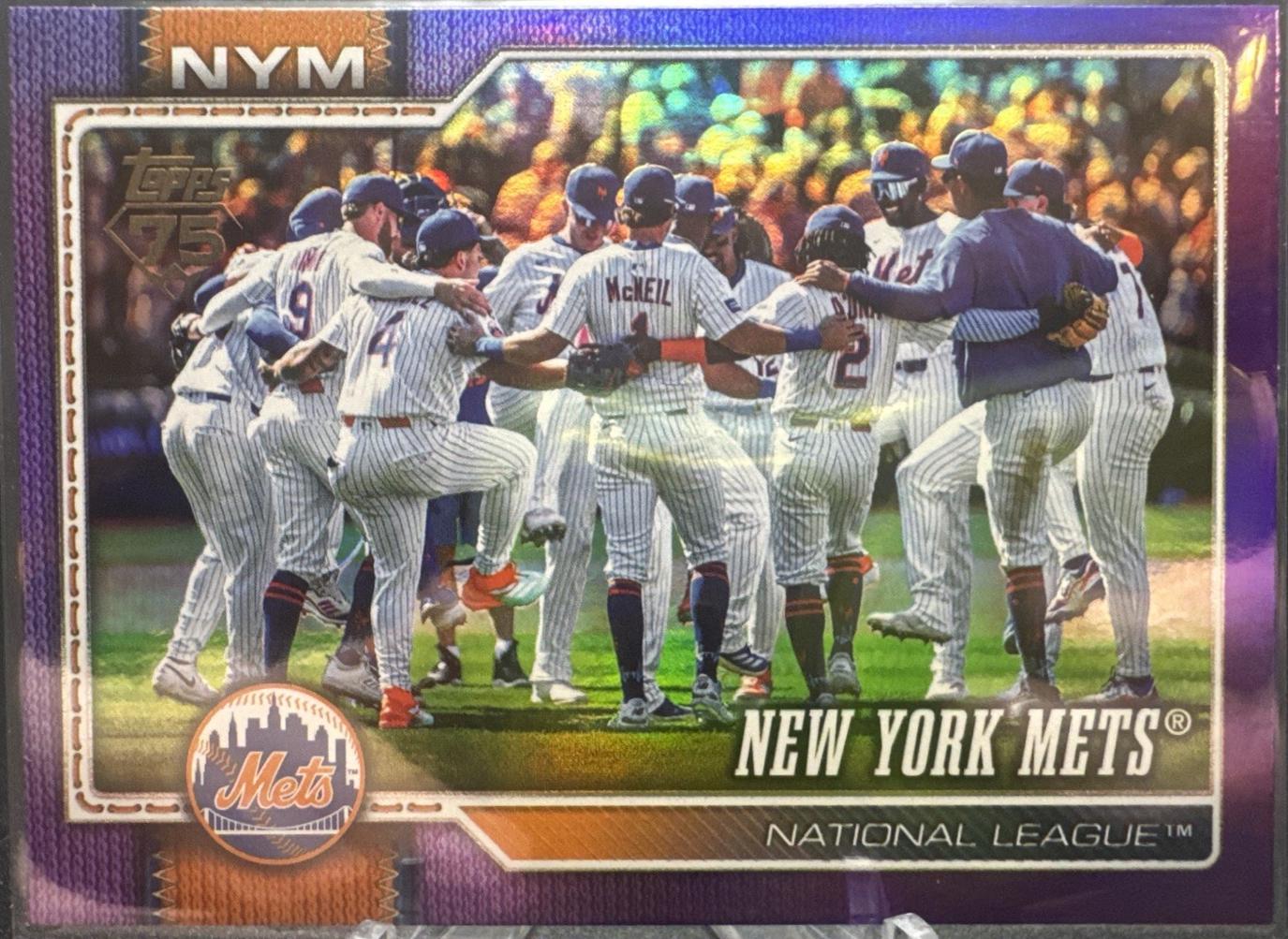 New York Mets [Purple Holo] #291