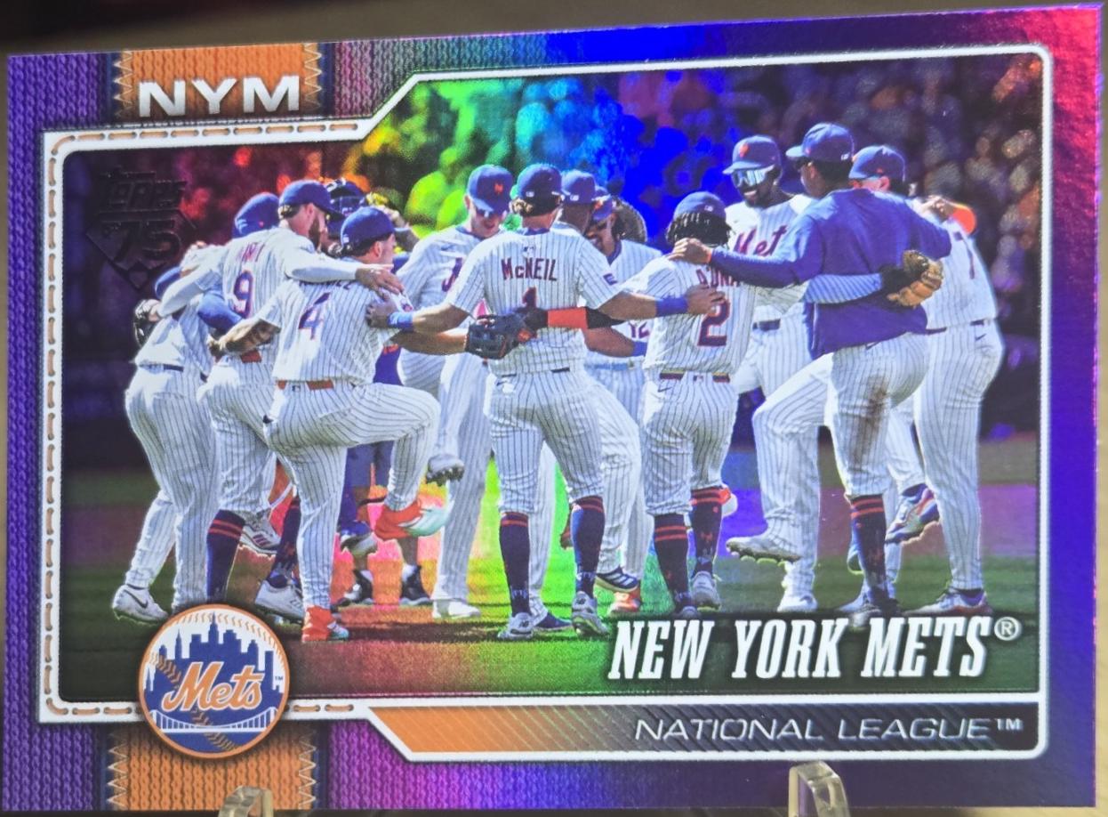 New York Mets [Purple Rainbow] #291
