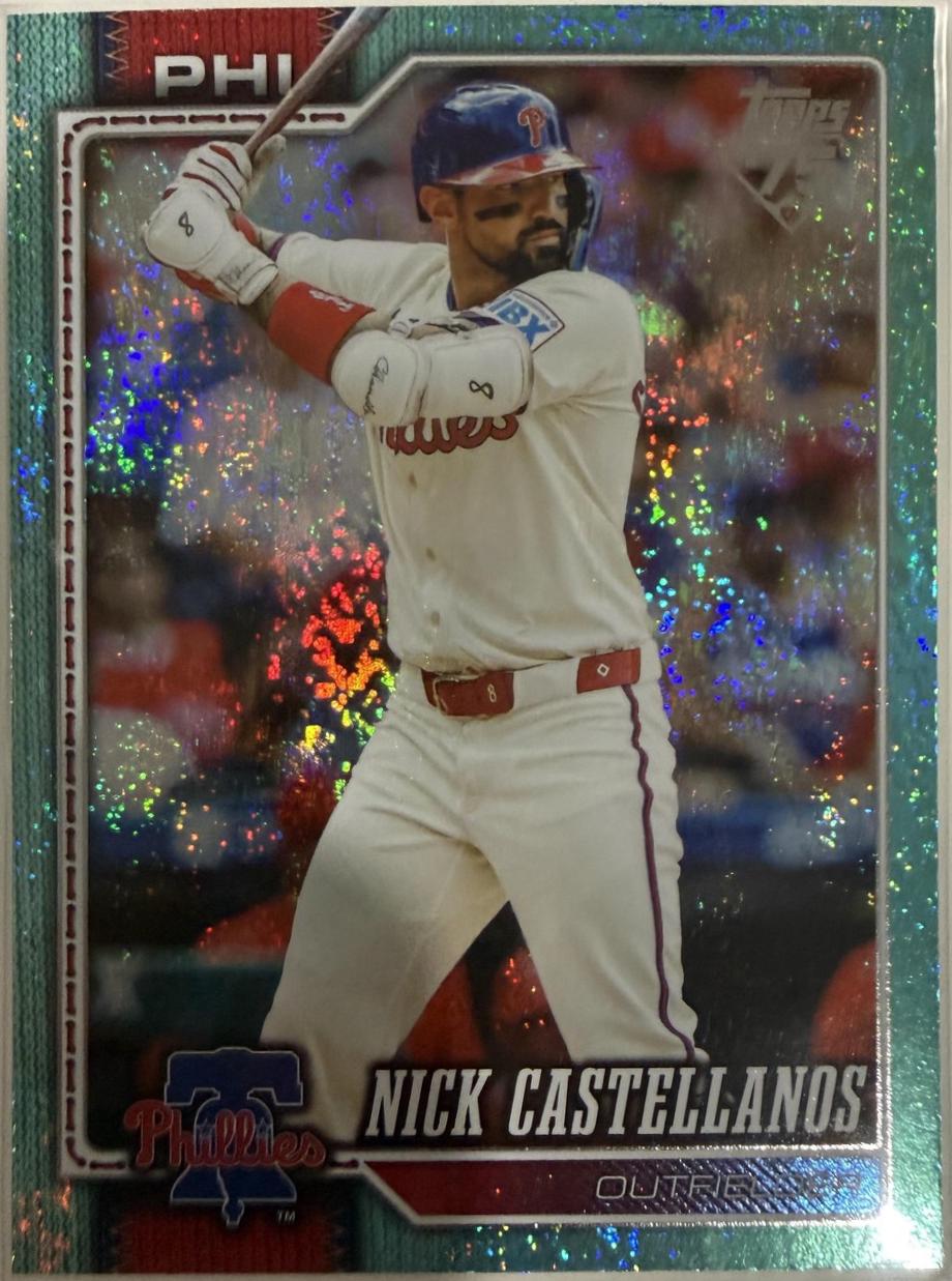 Nick Castellanos [Aqua Holo] #17