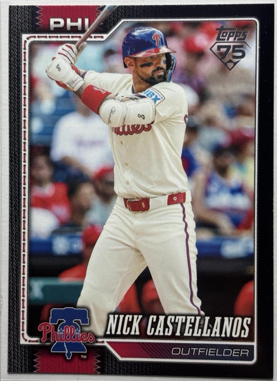 Nick Castellanos [Black Border] #17