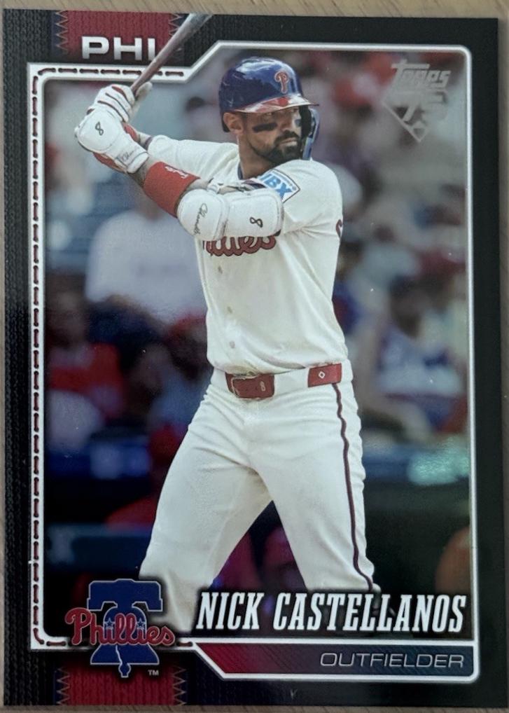 Nick Castellanos [Black Sandglitter] #17