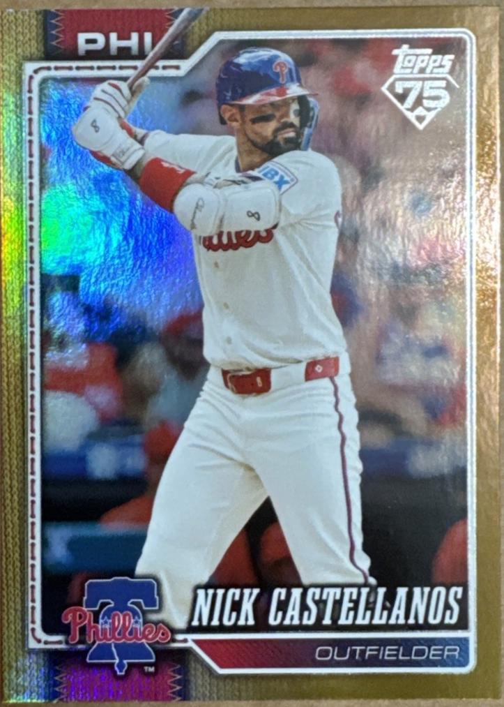 Nick Castellanos [Gold Sandglitter] #17