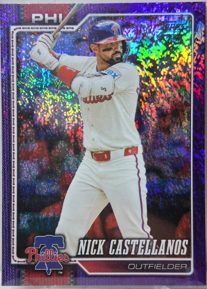 Nick Castellanos [Purple Holo] #17