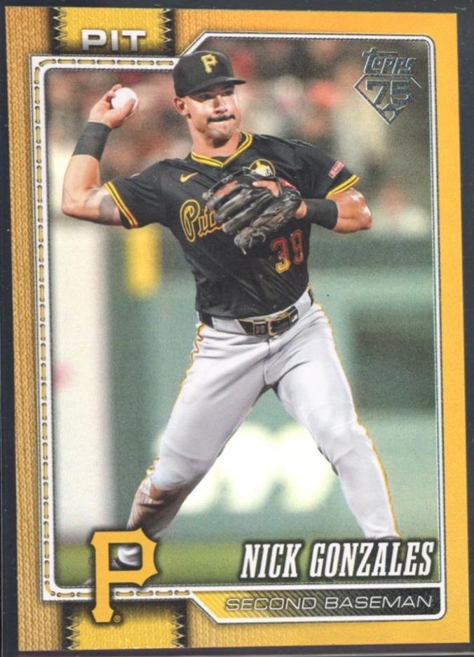 Nick Gonzales [Gold Sandglitter] #119