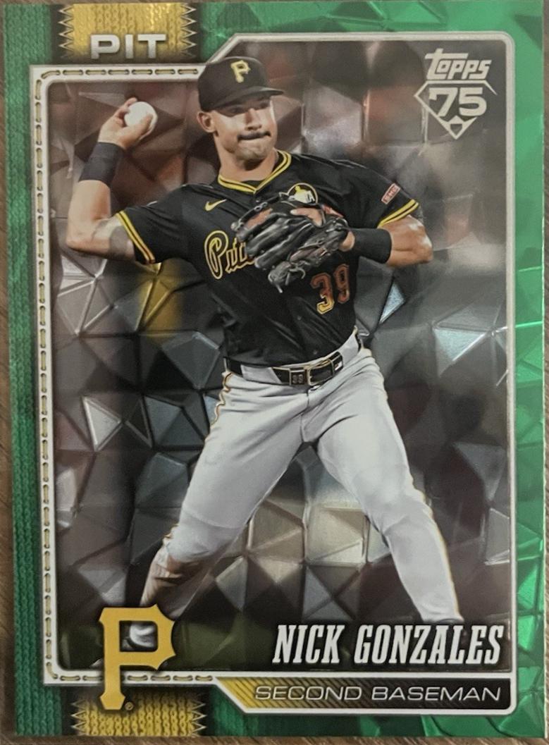 Nick Gonzales [Green Diamante] #119