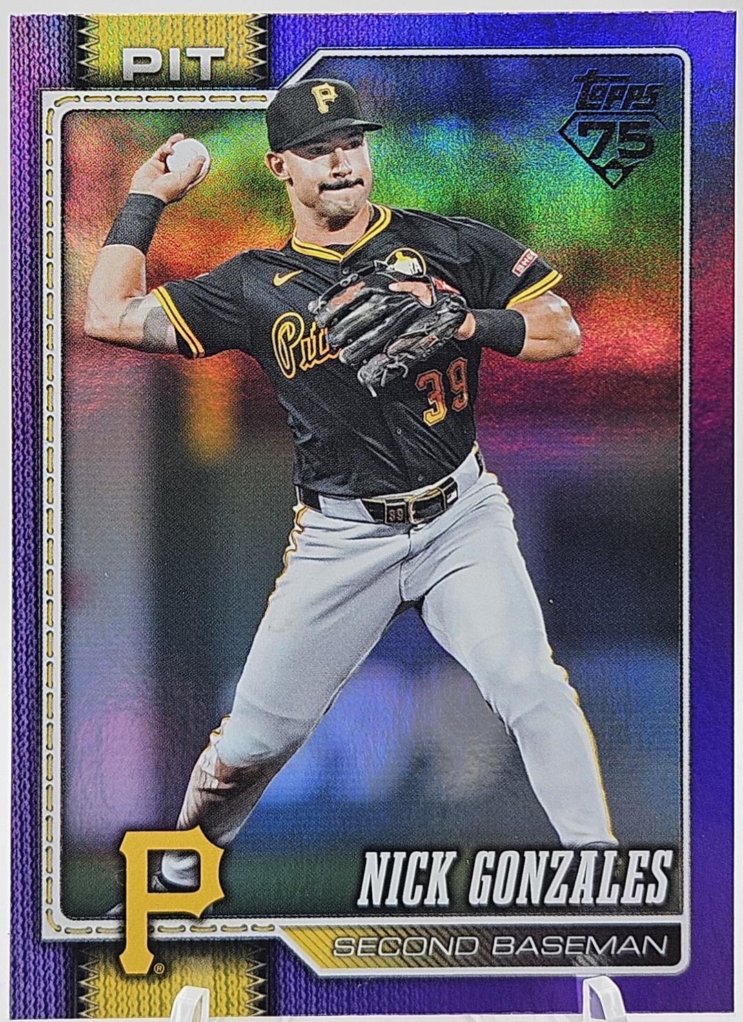 Nick Gonzales [Purple Rainbow] #119