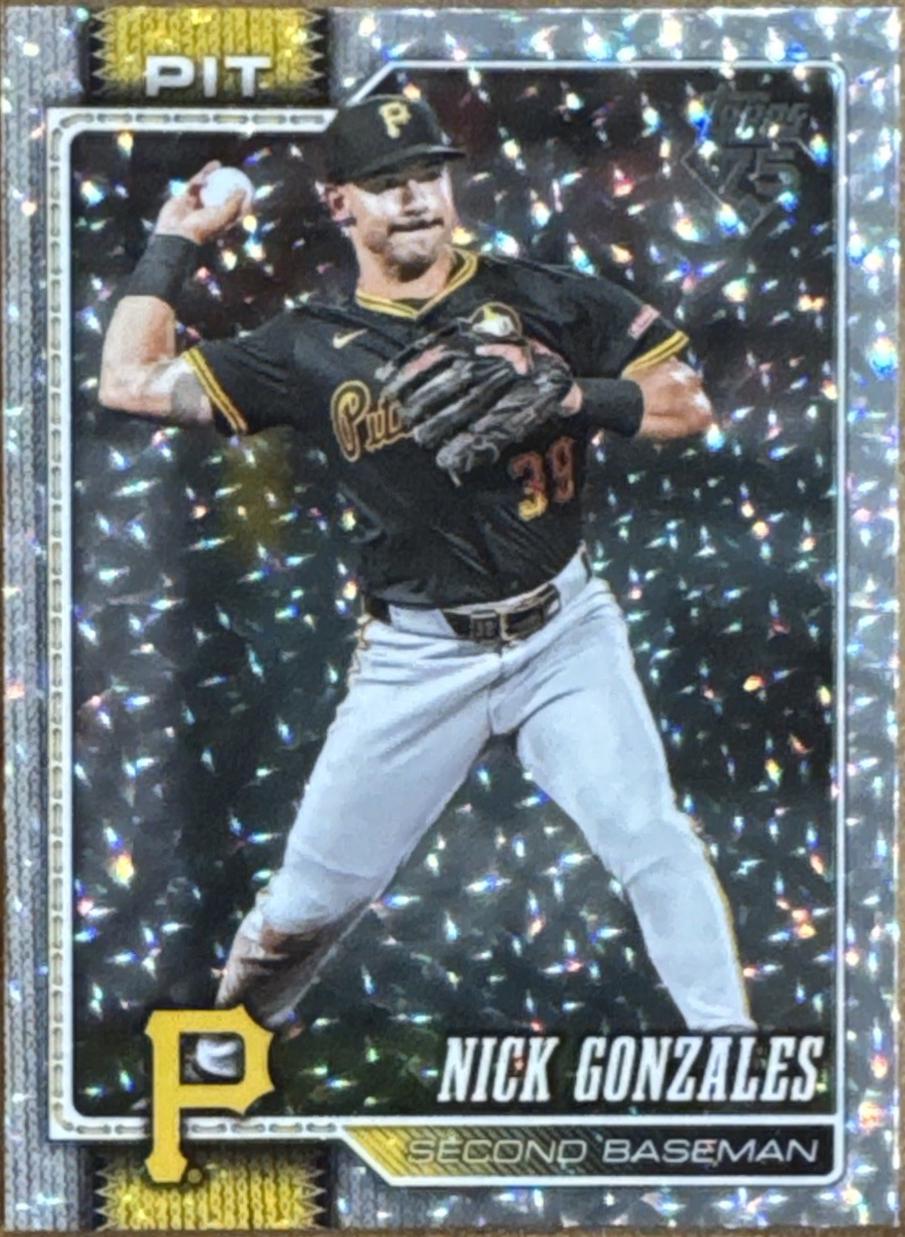 Nick Gonzales [Silver Crackleboard] #119