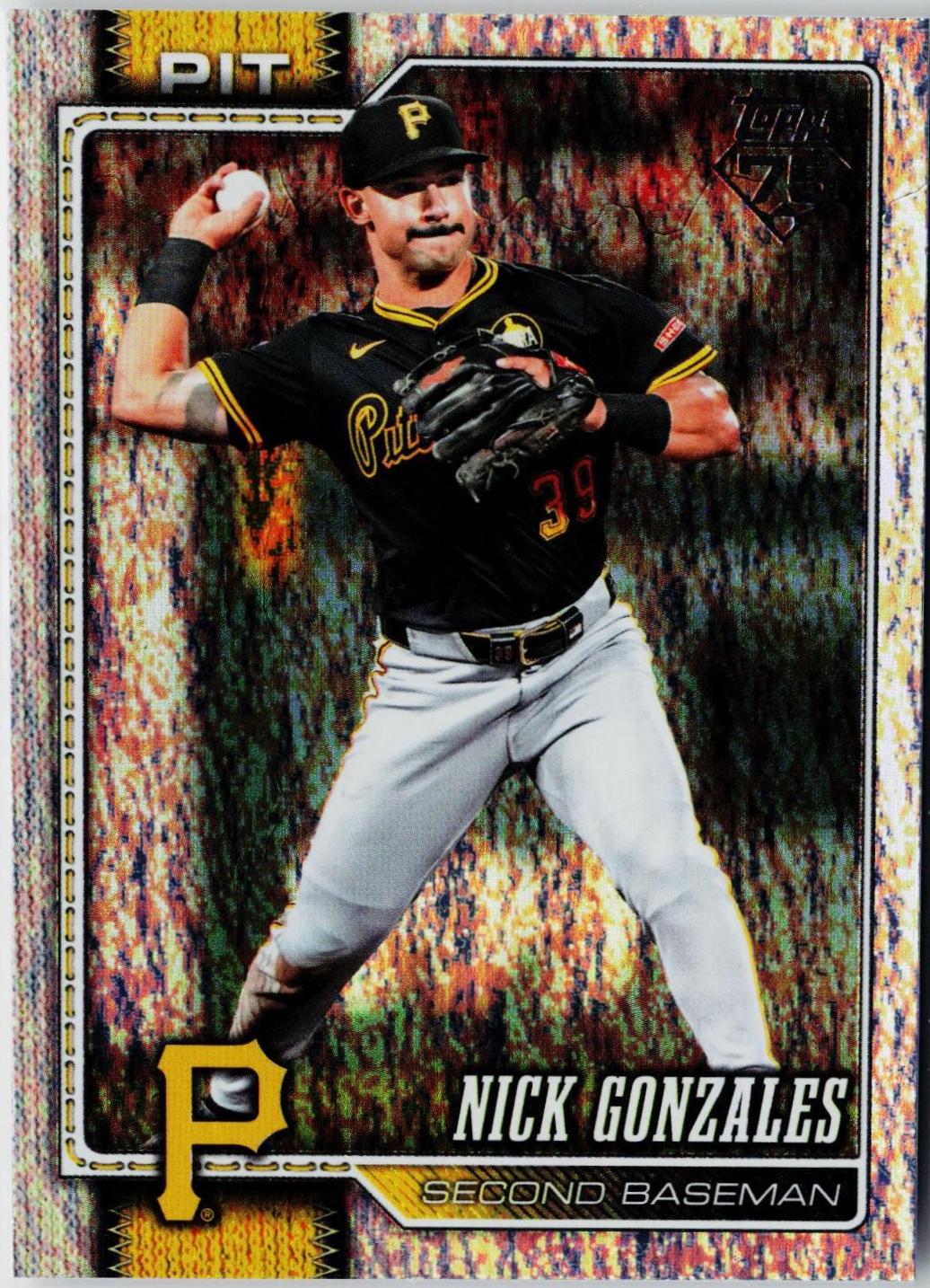 Nick Gonzales [Topps Foil Pattern] #119