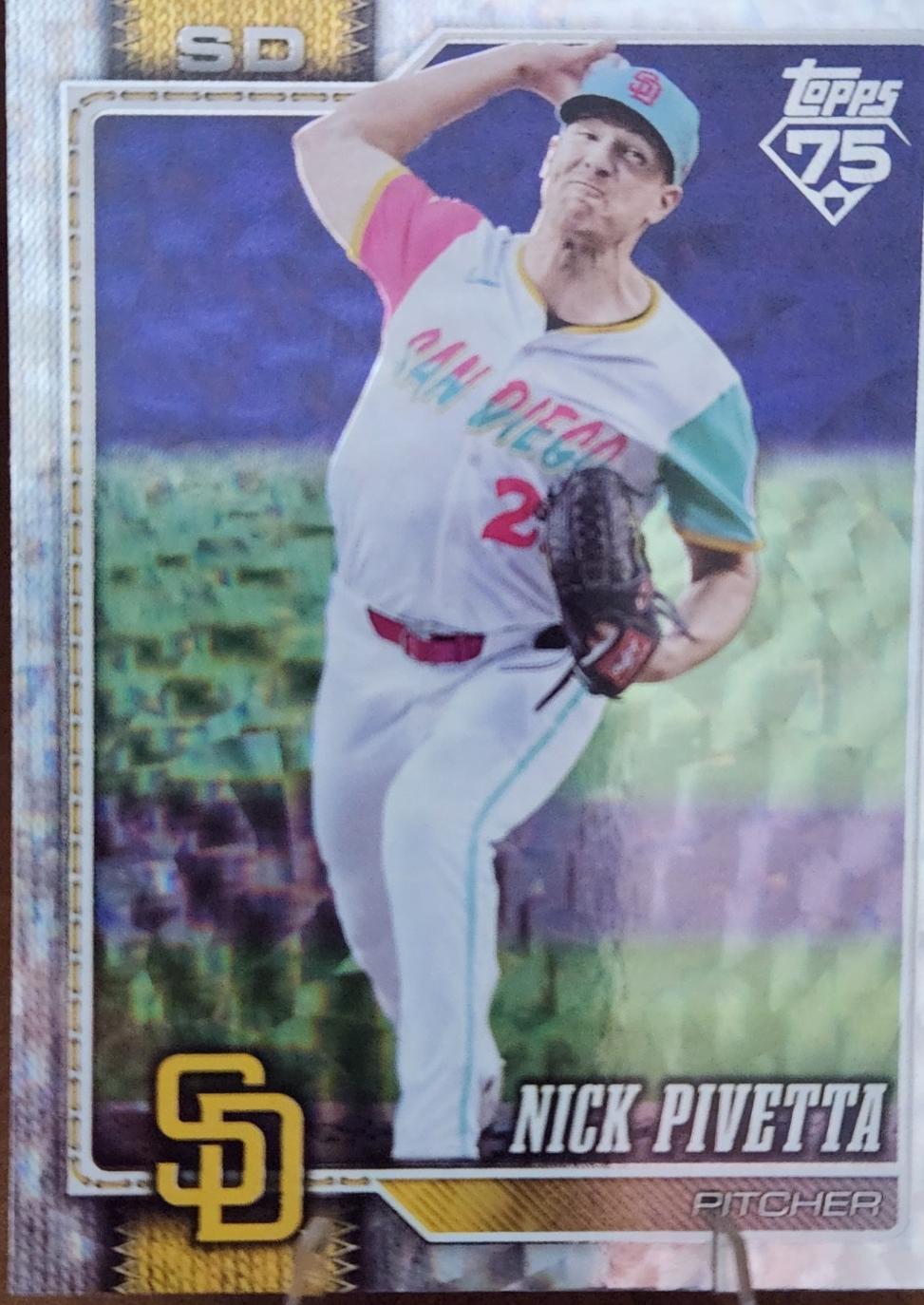 Nick Pivetta [Silver Crackleboard Foil Board] #9